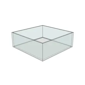 Akryylikuutio matala