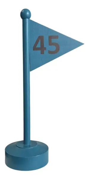Puinen lippu pyötänumerointiin