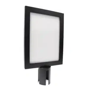 Infokehys rajaustolppaan