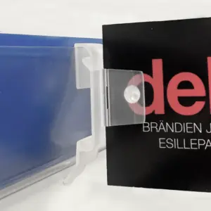 Hyllypuhujan pidike 26-39 mm hyllynreunalistaan