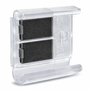 Elektronisen hintalapun kiinnike magneetilla