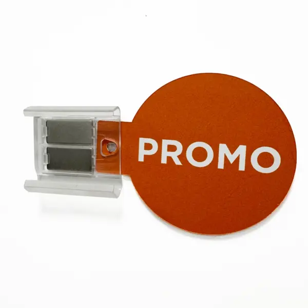 Elektronisen hintalapun pidike magneetilla Elektronisen hintalapun pidike magneetilla