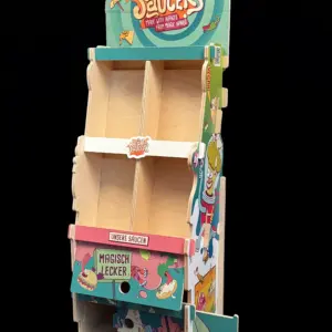 Puinen tuoteteline pöydälle printtauksella Puinen tuoteteline pöydälle printtauksella