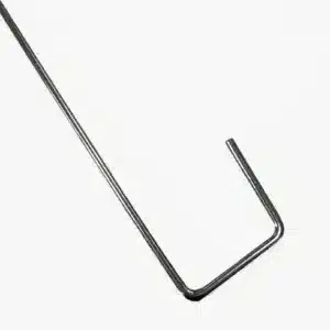 Somistuskoukku kulmikas ja pyoreä pää