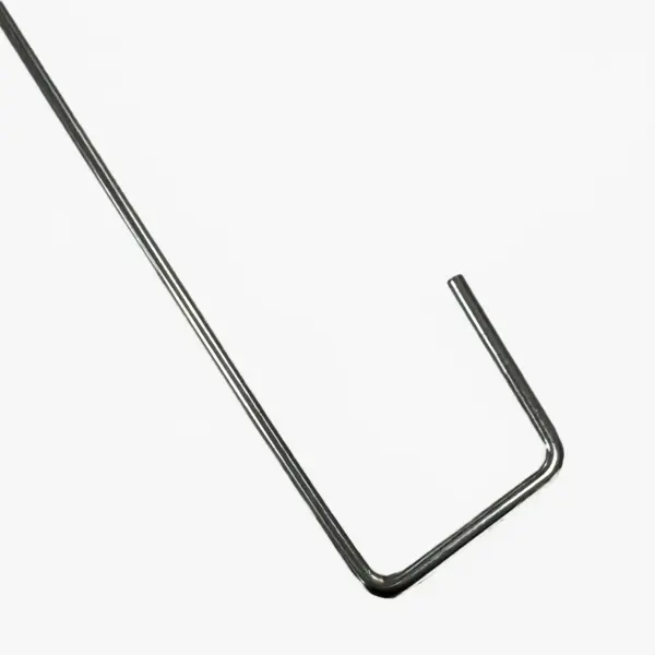 Somistuskoukku kulmikas ja pyoreä pää Somistuskoukku kulmikas ja pyoreä pää