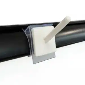 1179.1125.30w -Adapteri slim hyllynreunalistaan kuponkipiikillä