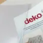 Vedenpitävä muovitasku nippusiteillä
